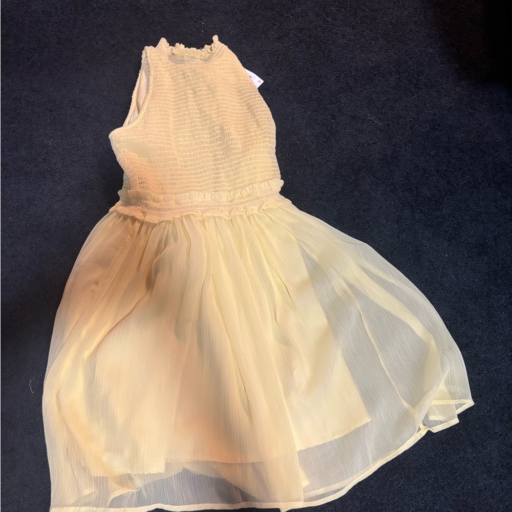 Zara Cream Midi Dress